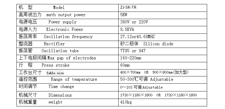 雙頭氣動式高周波機 雙頭氣動式高周波機